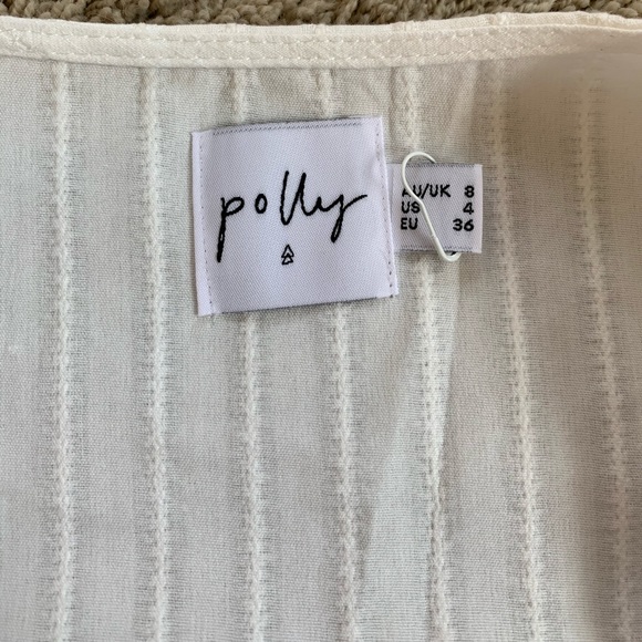 NWOT Princess Polly Rain Dance Tie Front Top - Picture 7 of 7